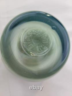 Set Of Two-Glassybaby Hudson Blue Green Votive Candle Holder Pre Truskelion