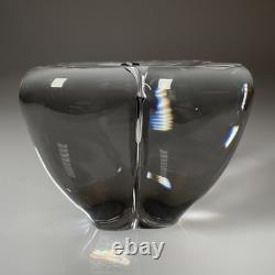 Set of 2 BACCARAT France Crystal Glass DIOMEDE Candlesticks Candle Holders 3.5