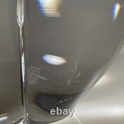 Set of 2 BACCARAT France Crystal Glass DIOMEDE Candlesticks Candle Holders 3.5