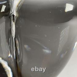 Set of 2 BACCARAT France Crystal Glass DIOMEDE Candlesticks Candle Holders 3.5