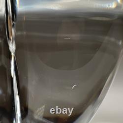 Set of 2 BACCARAT France Crystal Glass DIOMEDE Candlesticks Candle Holders 3.5