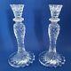 Set Of 2 Waterford Crystal Sea Jewel Seahorse Candlestick Candle Holders 10