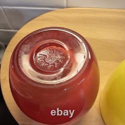 Set of 3 Glassy Baby Candle Holders