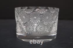 Set of 4 LALIQUE RARE Napsbury Votive Tea Light Candle Holders