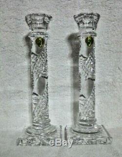 Set of Waterford Crystal Arcade Candlesticks 10 NIB