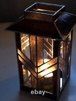 Stained Glass Candle Holder