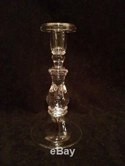 Steuben Baluster Teardrop Candle Holder 8 3/4