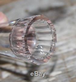 Swarovski Glass Crystal Candle Holder Stalactite Retired Selection Chrome Vase