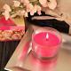 Sweetest Aroma Rose Scented Candle In Glass Holder Price For 240
