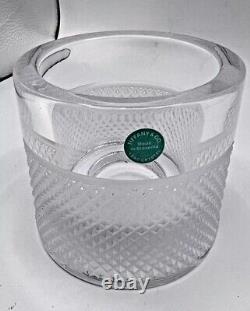 TIFFANY & CO. Crystal Glass Candle Tea Light Holder