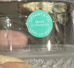 TIFFANY & CO. Crystal Glass Candle Tea Light Holder