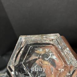 TIFFANY & CO. Hampton Vintage 24% Lead Crystal Candlestick Holders RETIRED
