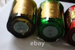 TRUDON Six (6) EMPTY 270g Candle Holders Gloria, Reggio, Ernesto, S. G, Abd El