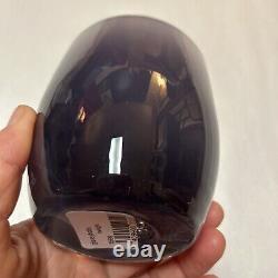 TWILIGHT Glassybaby Hand Blown Glass Candle Holder Gift Box SOLD OUT Purples