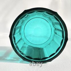 Teal Emerald Glass Candle Vessels 10oz Sets Of 12 American Made Artisan Glass