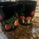 The Last Line Brand Black Onyx Glass Hand Blown Tea Light Holders