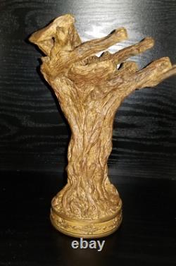 The Lord of The Rings CANDLE HOLDERS FREE SHIP Lothlorien Palace & GANDALF STAFF