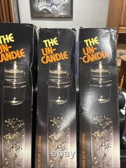 The Un-Candle Item #132 Approx 15 Tall 3 Wide Vintage Floating Candles Lot of 2