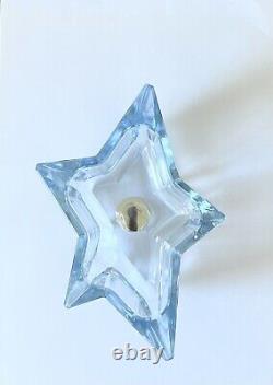Thierry Mugler Angel candle glass votive star bougie EMPTY jar RARE 2000s