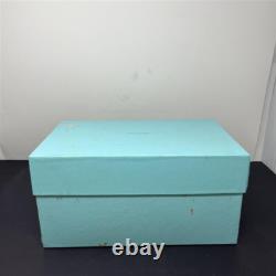 Tiffany & Co Crystal 9 Candlesticks Candle Holder Pair Set Of 2