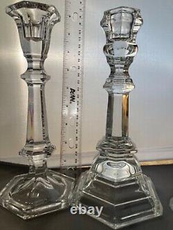 Tiffany Crystal Candlesticks