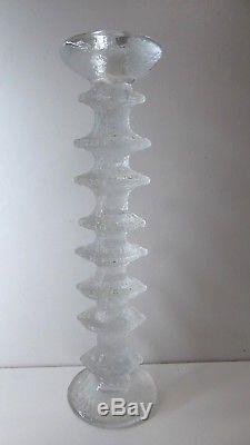 Timo Sarpaneva Ittala Festivo Tall 8 Ring Candle Stick Holder 31 CM High