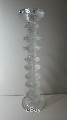 Timo Sarpaneva Ittala Festivo Tall 8 Ring Candle Stick Holder 31 CM High