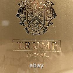 Trump Home Fine Crystal Rogaska Elmsford Set of 2 Candle Holders 117242 Sealed