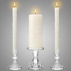 Unity Candles for Wedding Ceremony with Holder, Delicate