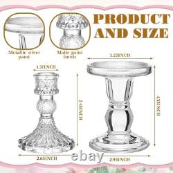 Unity Candles for Wedding Ceremony with Holder, Delicate