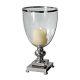 Uttermost 19718 Lino Clear Glass Candle Holder