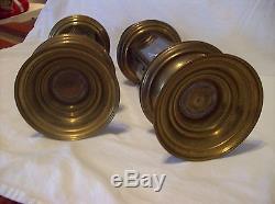 VINTAGE TURKISH COPPER LANTERNS, 20 TALL, 6.25 BASE WithETCHED GLASS, SET OF TWO