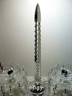 VINTAGE Waterford Crystal C2 (1970-) Candelabra Candlestick Holder 10 Ireland