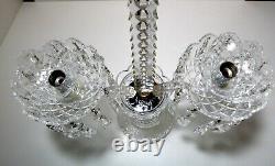 VINTAGE Waterford Crystal C2 (1970-) Candelabra Candlestick Holder 10 Ireland