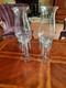 Vintage Candlewick Glassware 3 Part Hurricane Candleholders