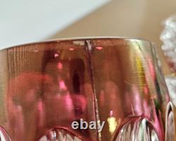 Vintage Fairy Lamp Westmorland Wakefield Ruby Red Fairy Lamp Candle Holder