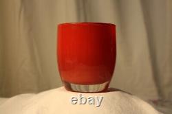 Vintage Glassybaby Amore Votive Hand Blown Candle Holder