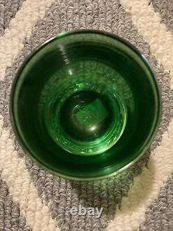Vintage Glassybaby? OOAK Candle Holder Green Glass Bowl 1809 Pot Round Special