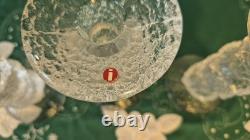 Vintage Iittala Finland Glass Candle Holders