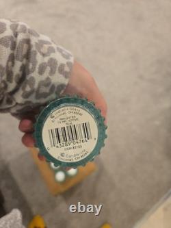 Vintage Indiana Glass Candle Holder Lot 15 Multi Color Ribbed USA Pressed Glass