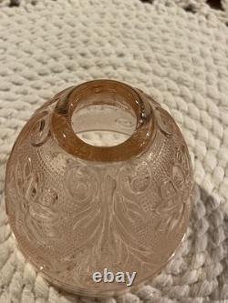 Vintage Indiana Glass Chantilly Pattern Fairy Lamp