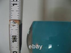 Vintage Kosta Boda Blue & Clear Glass Candle Holders G. Sahlin Design about 12T