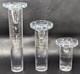 Vintage Kosta Boda Kjell Engman Cool Art Glass Bubbles Candle Holders 3 Set Sd24
