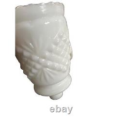 Vintage Milk Glass Candle Holders (5) rare item