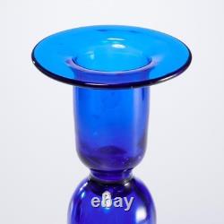 Vintage Pairpoint Cobalt Blue Glass Candlesticks Pair 2 pc Lot 9h Vintage Pairpoint Cobalt Blue Glass Candlesticks Pair 2 pc Lot 9h