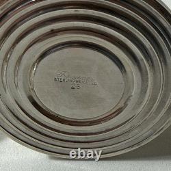 Vintage Preisner 26 Sterling Silver Weighted Candle Holders With Extra Glass