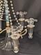 Vintage Prism Glass Candelabra 21 Tall