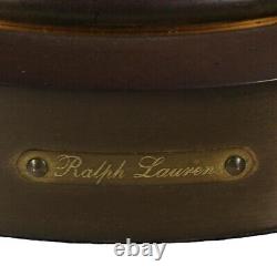 Vintage Ralph Lauren Large Hurricane Lamp Lantern Candle Holder Torchiere 28h