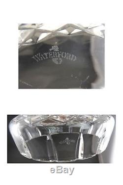 Vintage Set of 1980's Waterford Crystal 10'' C1 Candelabras Candle Holders