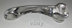 Vintage Tiffany Elsa Peretti Slender Crystal Glass Candle Holder, Amazing Shape